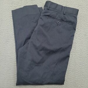 Zanella Men's 34‎ (34x28) Wool Dress Pants Trousers Made in Italy Gray